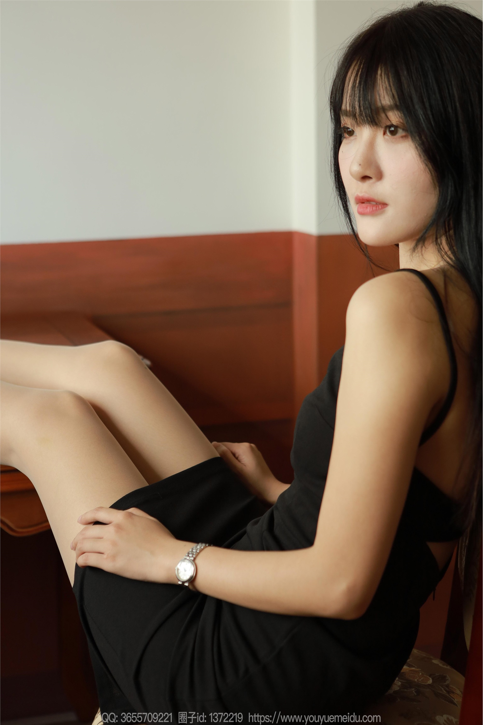 IESS异思趣向  2024.09.27 丝享家 1857 婉萍《黑色礼裙（下）》